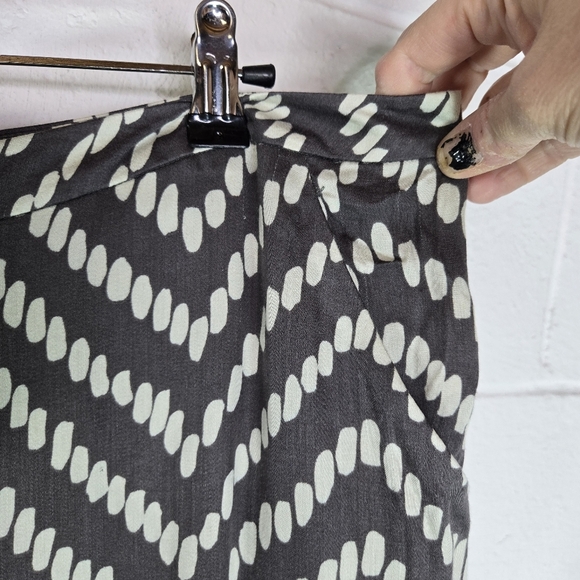 Cartonnier Anthropologie Wide Leg Palazzo Chevron Pants - Picture 10 of 11